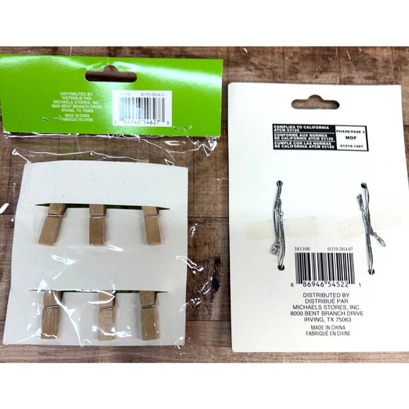 St. Patricks Day Decorative Clothespins & Leprechaun Hat Decor Bundle - Picture 4 of 4